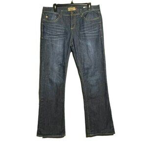 Dear John Bootcut Jeans Envy Curvy Boot Women Size 31 Cowboy Blue Cowgirl Retro